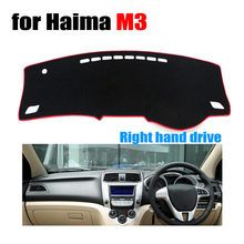 RKAC Car dashboard covers for Haima M3 all the years Right hand drive dashmat pad dash cover auto dashboard accessories 2024 - buy cheap