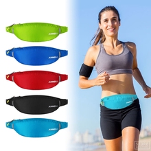 ANMEILU Running Bag Outdoor Sports Breathable Belt Waist Sports Bags For Jogging Cycling Waterproof Waist Bag Large Capacity 2024 - buy cheap