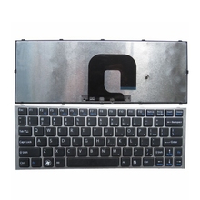 Новая английская клавиатура для SONY для VPC-YA VPC-YB VPC YA YB US ноутбук с серебряной рамкой VPC YA YB YA15EC YB25EC YB2 PCG 31311T 2024 - купить недорого