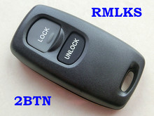 RMLKS Remote Key Case fit for MAZDA 2 3 6 323 626 Replacement Uncut Key Blank 2 Button 2024 - buy cheap