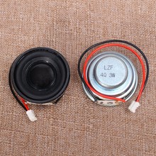 2pc DIY mini Speaker 1.5inch Full frequency Speaker 40mm speaker 4Ohm 5W Magnetic Speaker Black Mini Audio Portable Speakers 2024 - buy cheap