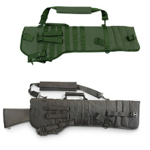 Coldre tático verde militar da espingarda, rifle de acampamento, caça, bolsa longa proteção para armas 2024 - compre barato