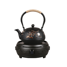 Cast Iron Tea Pot Set with Electric Stove Japanese Teapot Tetsubin Kettle Drinkware Kung Fu Tools dragon Tea Kettle 1.2L 2024 - buy cheap