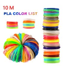 10 Meter PLA 1.75mm Filament Printing Materials Plastic for 3D Printer Pen Filament Refills 3D Printing Drawing Filament 2024 - buy cheap