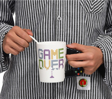 Juego de Taza de cerámica estilo Gamepad Retro, controlador de café, leche, jugo, taza de té de oficina, regalo de nacimiento, 1 unidad 2024 - compra barato