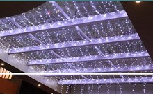 Wedding wedding birthday festive decorations LED lights flashing string lights 3M * 1.5M curtain lights outdoors 2024 - buy cheap