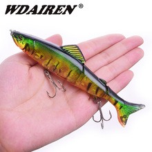 Wdairen isca de pesca artificial, isca de pesca artificial de 12.5cm, 17.5g, de seção dura, várias seções 2024 - compre barato