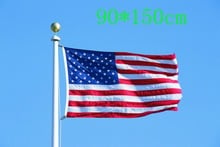 Bandera de Estados Unidos de EE. UU., Bandera de poliéster de 3ft x 5ft, Flying150 * 90cm, bandera personalizada en todo el mundo, al aire libre en todo el mundo 2024 - compra barato