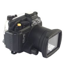 Meikon-funda carcasa impermeable para cámara, 40M, para Sony NEX-5R NEX-5L 18-55mm 2024 - compra barato