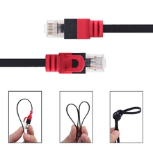 Cable Universal CAT6 plana UTP Cable de red Ethernet RJ45 conector LAN 0,5 m/1 m/2 m/3 m/5 m/10 m/8 m/15 m/20 m 2024 - compra barato