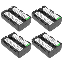 Batmax 4 Uds baterías NP-FM500H NP FM500H NPFM500H batería para Sony Alpha SLT A57 A65 A77 A99 A350 A550 A580 A900 2024 - compra barato