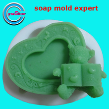 Great-Mold Wedding Soap Mold 3D Silicone Mold Decorating Molds For Craft 2024 - buy cheap