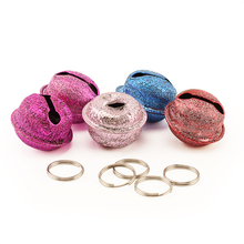 10pcs/lot 20mm Colorful Metal Jingle Bell Pet Pendants Dogs Cats Collar DIY Accessories Christmas Decoration 2024 - buy cheap