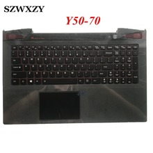 Новинка, чехол с сенсорной панелью 5CB0F78866 для Lenovo Y50-70 для клавиатуры ноутбука 2024 - купить недорого