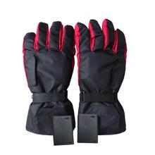 Лыжные перчатки с подогревом из углеродного волокна, перчатки с электрическим подогревом для занятий спортом на открытом воздухе, мотоциклистов, снегоходов, лыжных теплых снежных перчаток 2024 - купить недорого