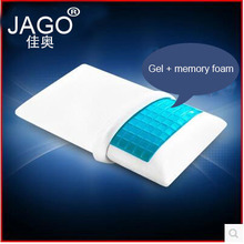 JAGO 70*41*14 CM Qualidade Gel Da Espuma Da Memória Travesseiro Ortopédico Memória Sono Azul Cooling Gel Confortável Cama Travesseiro de espuma 2024 - compre barato
