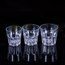 6 шт. пивной стеклянный бар PC пластиковый стакан для ресторана чашки для винных напитков устойчивые к разрыву питьевые очки прозрачность кафе ПММА 2024 - купить недорого