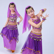 india belly dance costumes for children belly dancer costume belly dancer wear festival clothing dance clothing for girls 2024 - buy cheap