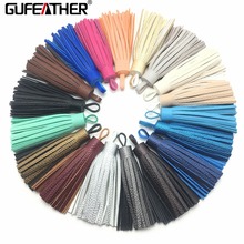 GUFEATHER L88/10cm PU Leather tassels/jewelry accessories/accessories parts/diy/jewelry findings & components/jewelry findings 2024 - buy cheap