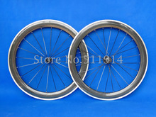 Toray Carbon Fiber Glossy Matt Clincher Wheelset 60mm Road Bike Clincher Wheel Rims Alloy Brake Side Pair Width : 20.5mm / 23mm 2024 - buy cheap