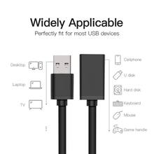 USB кабель-удлинитель USB 3,0 кабель для смарт-ТВ для PS4 Xbox One SSD USB3.0 2,0 к удлинитель кабеля для передачи данных Mini USB кабель-удлинитель 2024 - купить недорого