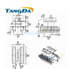 Tangda ER ER2828 Tipo 13 + 13 pin 26P bobina núcleo magnético + esqueleto ferritas carcasa del transformador de potencia PC40 2024 - compra barato