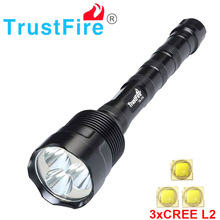 Trustfire-lanterna de caça 3l2, lanterna portátil com 3800 lúmens, lanterna com 5 modos táticos, bateria 18650 (não incluso) 2024 - compre barato