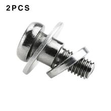 2 conjuntos 2*1cm/0.79*0.39 polegada scooter elétrico roda traseira parafuso fixo para xiaomi m365 scooter 2024 - compre barato