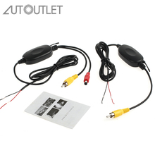 AUTOUTLET for 2.4G Wireless Camera Car Kit Video Transmitter Receiver Rear View Vehicle RCA Transmitter & Receiver Kit for Car 2024 - buy cheap