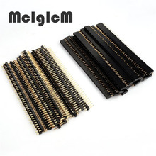 30pcs 2.54mm Connector Male Female Set 40 Pin 1x40 Single Row 2.54 Breakable PCB Connector Strip Pin Header 2024 - buy cheap