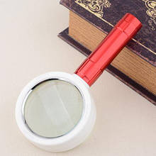 20X LED Illuminated Household Dedicated Handheld Office Reading Magnifier Magnifying Glass Loupe with 10pcs Lamps 2024 - buy cheap