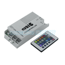 Controlador sensible al sonido de Audio 12-24V 24 teclas inalámbrico IR Control remoto LED de música Control de sonido Controlador led RGB 2024 - compra barato