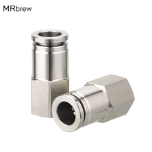 Push In Fittings MFL Disconnect Fit 5/16'' (8mm) OD Hose Tube,Stainless Steel Quick Connector For Beer Home Brew 2pcs/lot 2024 - buy cheap