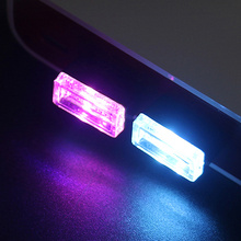 Mini luz LED nocturna USB para iluminación Interior de coche, lámpara inferior para Mini One Cooper R50 R52 R53 R55 R56 R60 R61 PACEMAN COUNTRYMA 2024 - compra barato