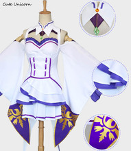 Re:Life In A Different World From Zero Emilia Fancy Dress Re:Zero kara Hajimeru Isekai Seikatsu Women Cosplay Costume 2024 - buy cheap