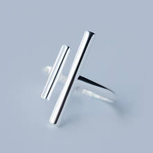 SMJEL минималистичные кольца для женщин, регулируемые геометрические кольца, обручальное кольцо, оптовая продажа ювелирных изделий, подарок на день Святого Валентина 2024 - купить недорого