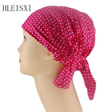 Top Fashion Women Working Turban Fashion Small Dot Beanies Dance Girl's Beanies Skullies Gorras Sale 2024 - buy cheap