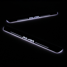 SNCN LED Car Scuff Plate Trim Pedal Door Sill Pathway Moving Welcome Light For Ford Kuga 2013 2014 2015 Accessories Acrylic 2024 - buy cheap