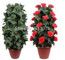 Blooming Rose Bush - Remote Control(30 Flowers,Battery Ver) Magic Trick Flower Appear/Disappear Magia Stage Party Wedding Funny 2024 - buy cheap