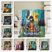 New Arrival Slugterra Blankets 3D Printing Soft Blanket Throw on Home/Sofa/Bedding Portable Adult Travel Cover Blanket 2024 - buy cheap