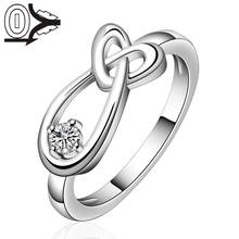 Кольцо с серебряным покрытием, Серебряное модное украшение, женский подарок, инкрустированный камень, сердце, капля, серебряные кольца на палец, опт 2024 - купить недорого