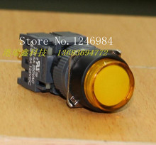 [SA]Electronic switch Jinhong 16MM F -type round hole illuminated single button switch without lock button reset switch--20pcs/l 2024 - buy cheap