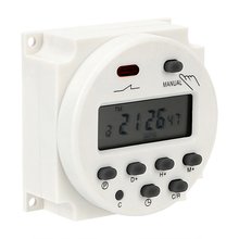 DIYWORK AC 220-250V Daily Weekly Programmable Timer Time Control Switch Digital LCD Electronic Auto On/Off Relay 2024 - buy cheap