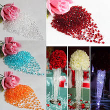 1000PCS 4.5mm DIY Transparent Acrylic Crystals Wedding Party Festive Decor Bling 2024 - buy cheap