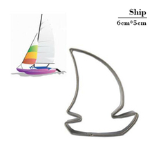 Hot Sailboat Cupcake Doll Mousse Biscuit Cookie Cutter Tools Metal Bakeware Stainless Steel Shopping Sales Online Baking Fondant 2024 - buy cheap