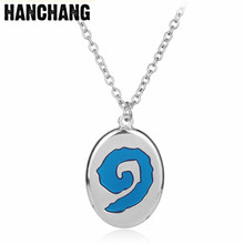 Game Hearth stone Necklace Women Men Fashion accessories Collier 2024 - buy cheap