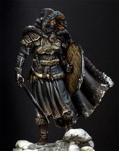 Figura de resina del caballero del Norte, escala 1/24, 75mm 2024 - compra barato