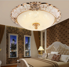 Luminária de teto redonda para sala de estar, estilo simples e europeu, luz criativa para varanda, de acrílico 2024 - compre barato