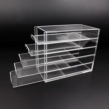 5 Layers Clear False Eyelash Storage Box Makeup Display Container Eyelashes Glue Pallet Holders Eyelashes Extension Supplies 2024 - buy cheap