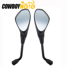 1 Pair Black Motorcycle Rear View Side Mirrors M10*1.25 For BMW F800GS 2008-2018 2009 2010 2011 2012 2013 2014 2015 2016 2017 2024 - buy cheap